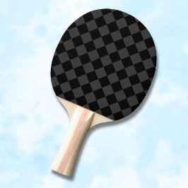 Raquete De Ping Pong Ouros Pretos e Enfumaçados - Elegante e Eterno