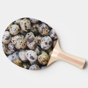 Raquete De Ping Pong Ovos de Quail