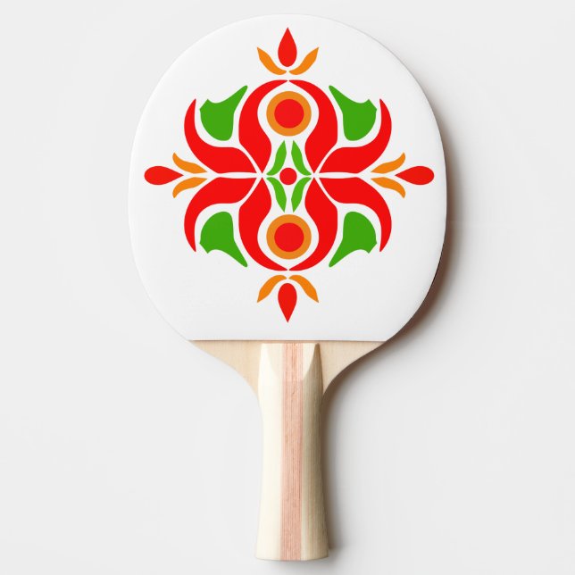 Raquete De Ping Pong pá de pingue-pongue (Frente)