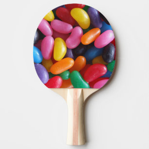 Raquete De Ping Pong Pá de Pong do sibilo do feijão de geléia