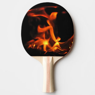 Raquete De Ping Pong Pá de Pong do sibilo do fogo da dança