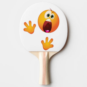 Raquete De Ping Pong pá engraçada de Pong do sibilo
