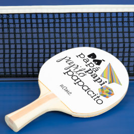 Raquete De Ping Pong pá, papá, papi, papito, papacito