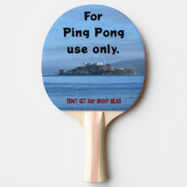 Raquete De Ping Pong Pá Pino Humourous