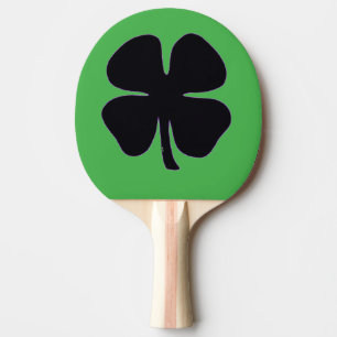 Raquete De Ping Pong Pá verde-pingue-pongue preto