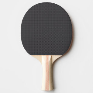 Raquete De Ping Pong Pad Pong Ping de Fibra de Carbono Preta e Cinza