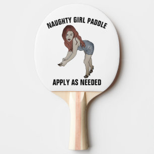 Raquete De Ping Pong PADD DE GAROTA NAVEGADA;Ping Pinos Pinos LE