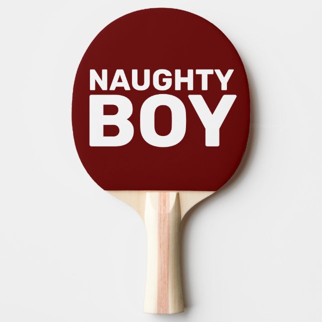 RAQUETE DE PING PONG PADDLES PONG PONG DO NAUGHTY BOY (Frente)