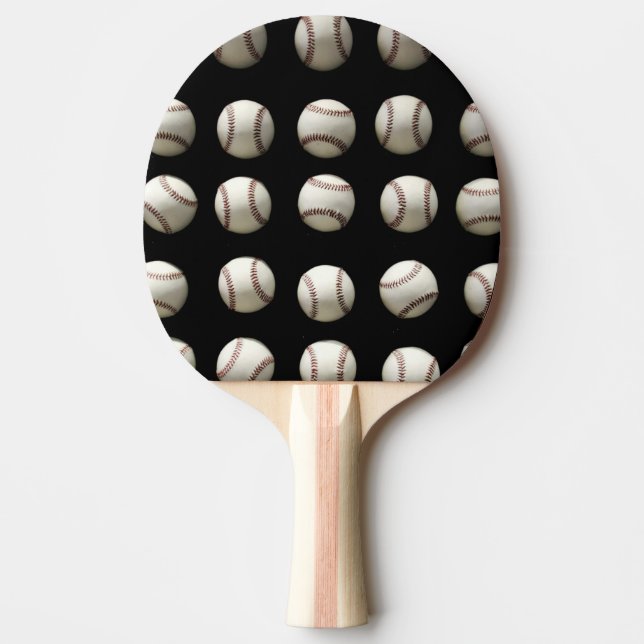 Raquete De Ping Pong Padrão de Baseball (Frente)
