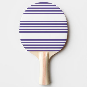 Raquete De Ping Pong Padrão de cinco faixas ultravioleta e branca
