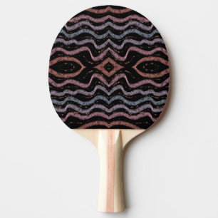 Raquete De Ping Pong Padrão de desenho de pele de cobra Viper em cor de