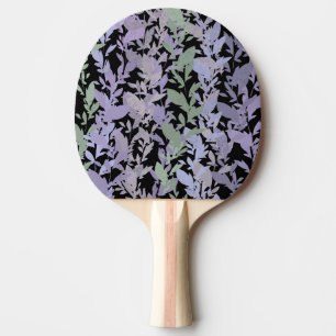 Raquete De Ping Pong Padrão de Desenho de Videira Trepadeira Folhosa co