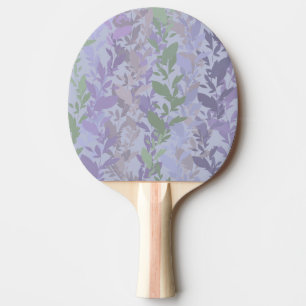 Raquete De Ping Pong Padrão de Desenho de Videira Trepadeira Folhosa co