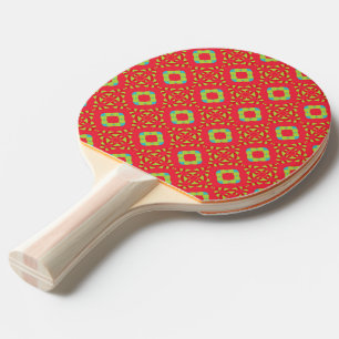 Raquete De Ping Pong Padrão de Encanto de Férias de Natal 01 -