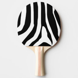 Raquete De Ping Pong Padrão de faixas de impressão zebra