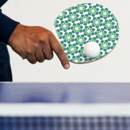 Raquete De Ping Pong Padrão de Folhas, Padrão de Folhagens, Folhas Verd