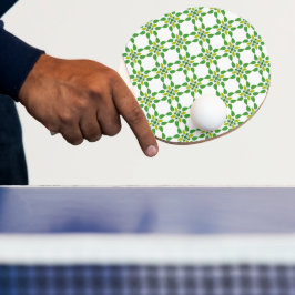 Raquete De Ping Pong Padrão de Folhas, Padrão de Folhagens, Folhas Verd