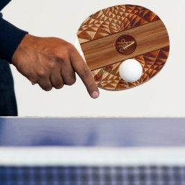 Raquete De Ping Pong Padrão de Madeira