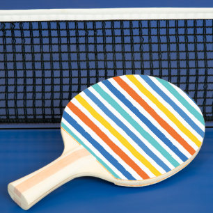 Raquete De Ping Pong Padrão de Raspagem de Beachy Brilhante