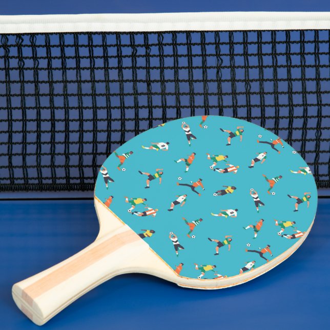 Raquete De Ping Pong Padrão do jogador de futebol (Insitu)