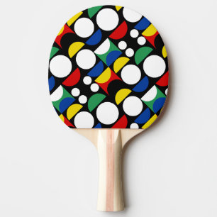 Raquete De Ping Pong Padrão do século de Médio Bauhaus, escandinavo neg