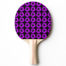 Padrão Floral de Geranium roxo em preto