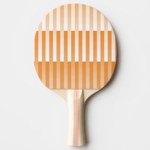 Raquete De Ping Pong Padrão Laranja-branco riscado
