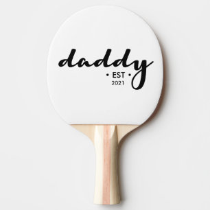 Raquete De Ping Pong Pai Simples Estabelecido Ano Personalizado