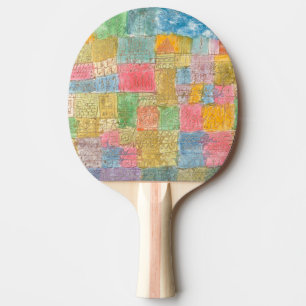 Raquete De Ping Pong Paisagem Colorida - Paul Klee