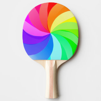 Raquete De Ping Pong Pala de Ping Pong Colores del Arcoíris
