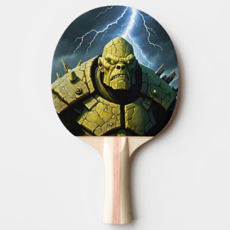 Raquete De Ping Pong Pala De Ping Pong Gigante Monstruo Guerrero