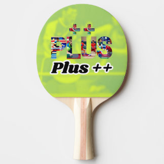 Raquete De Ping Pong Palas de Ping Pong Plus ++