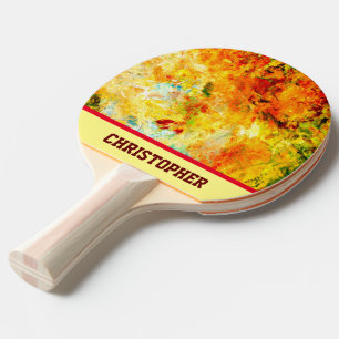 Raquete De Ping Pong Paleta de artistas coloridos