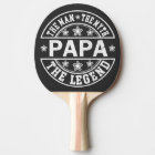 Raquete De Ping Pong Papá O Homem O Mito A Lenda Dia do Pai