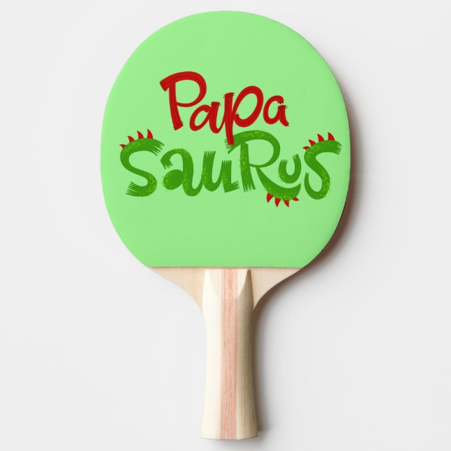 Raquete De Ping Pong Papa Surus Graphic (Frente)