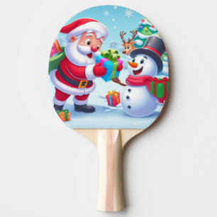Raquete De Ping Pong Papais noeis bonitos e bonitão