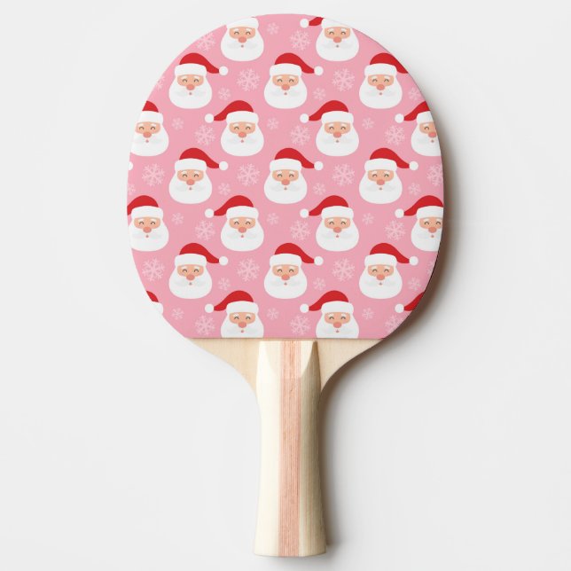 Raquete De Ping Pong Papais noeis de desenho bonitos (Frente)