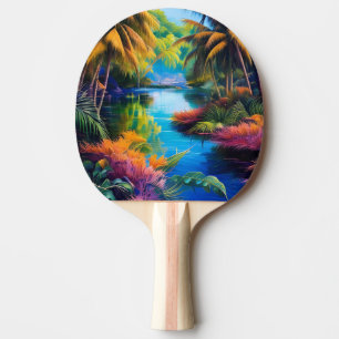 Raquete De Ping Pong Paraíso Tropical II
