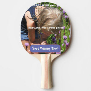 Raquete De Ping Pong Pás personalizadas de Pong do sibilo da foto