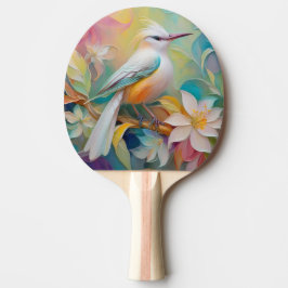 Raquete De Ping Pong Pássaro Fantasia De Ouro Atropelado