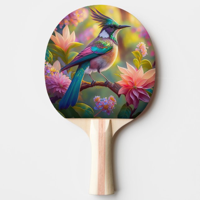 Raquete De Ping Pong Pássaro Verde de Jay Fantasy (Frente)