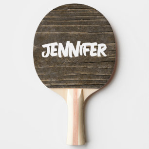 RAQUETE DE PING PONG PASTA-MADEIRA RUSTICA DE MADEIRA DE SCRIPT PERSONA