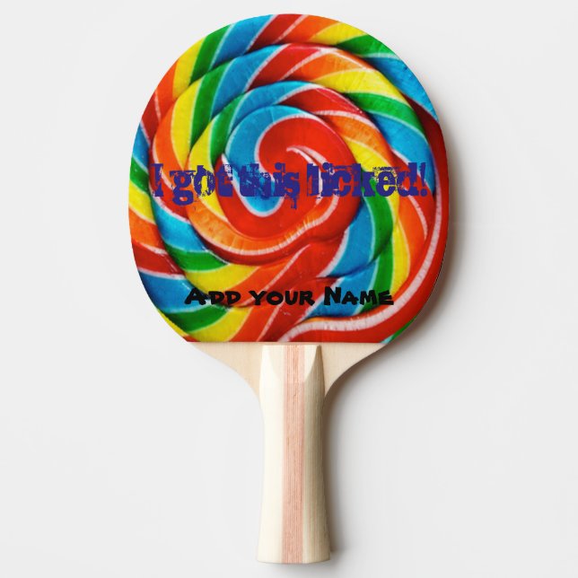 Raquete De Ping Pong Pasta Ping pong Paddle Ping Ping (Frente)