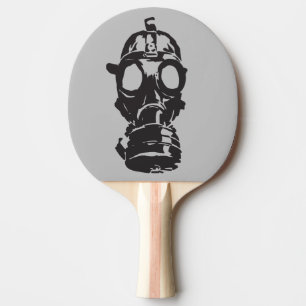 RAQUETE DE PING PONG PASTA-PINHA DE MÁSCARA DE GÁS
