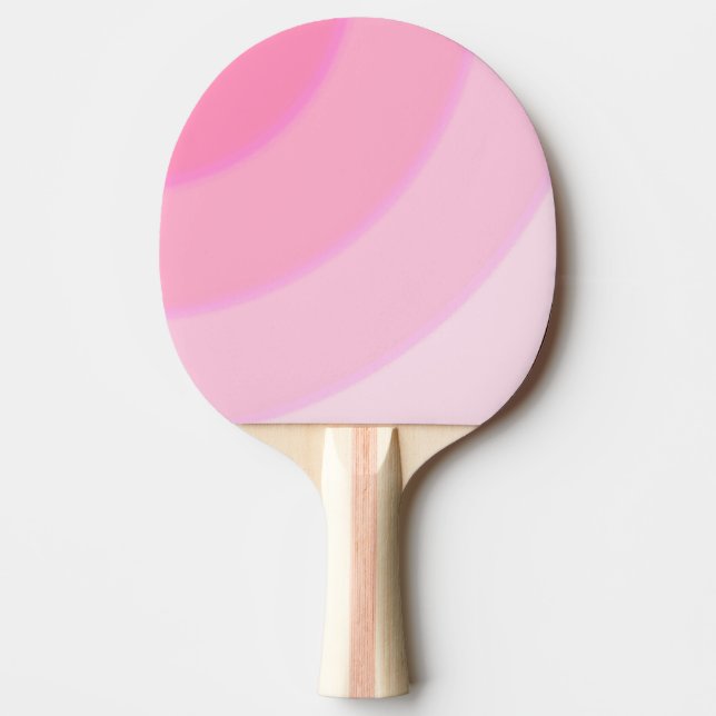 Raquete De Ping Pong Patilho Pong Pingue-Pinos Ptinos Rosa (Frente)