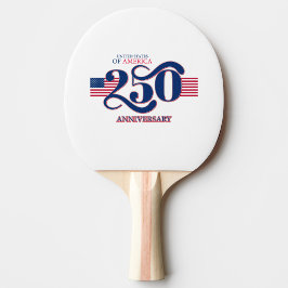 Raquete de Ping Pong Patriótica USA 250