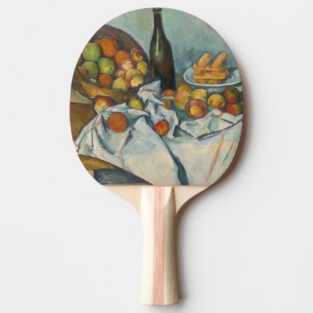 Raquete De Ping Pong Paul Cezanne - A Cesta das Maçãs (Frente)