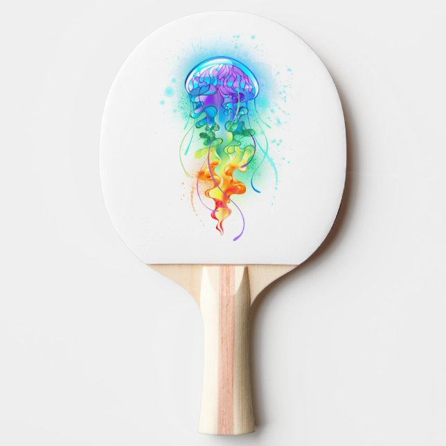 Raquete De Ping Pong Peixe-medusa (Frente)