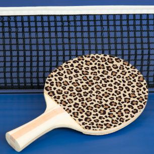Raquete De Ping Pong Pele-Pele-Leopardo Padrão