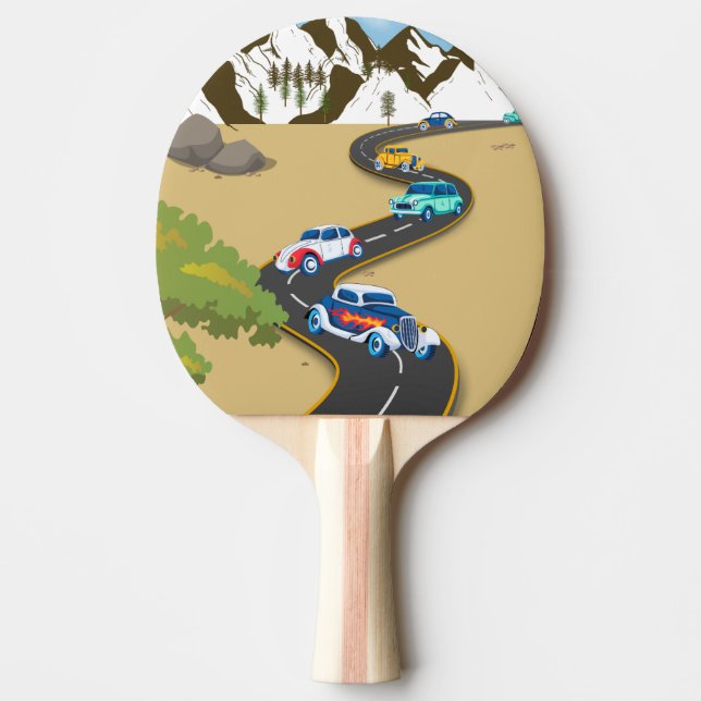 Raquete de Ping-Pong Personalizada  (Frente)